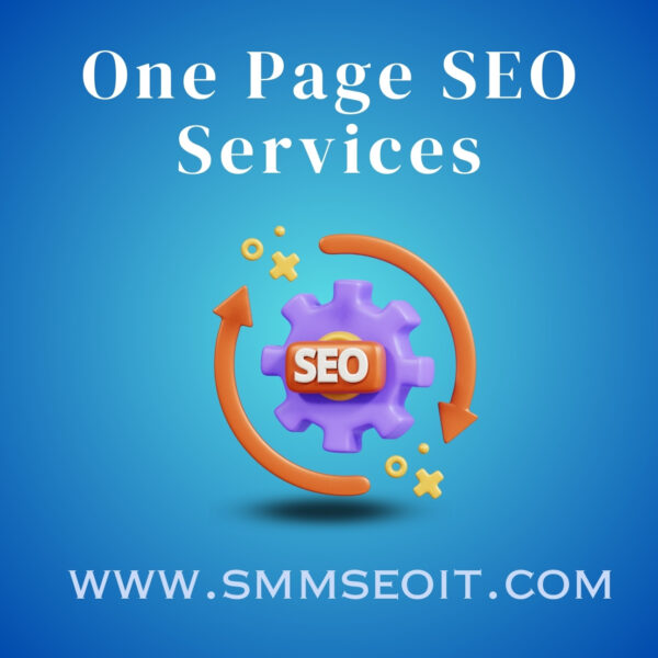 One Page SEO Services