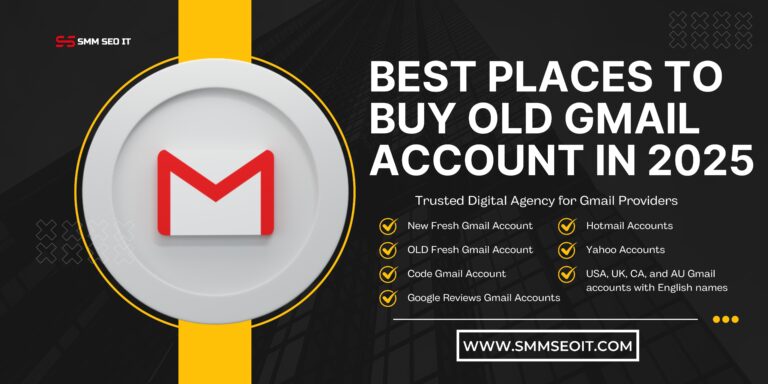 Read more about the article Best Places To Buy Old Gmail Account in 2025